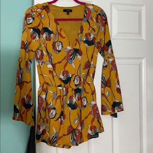 Multicolor romper never worn ! ONLY tried on